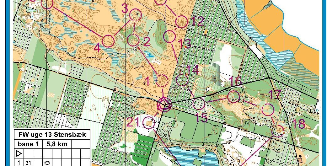 FW Træninfsløb uge 13 Bane 1