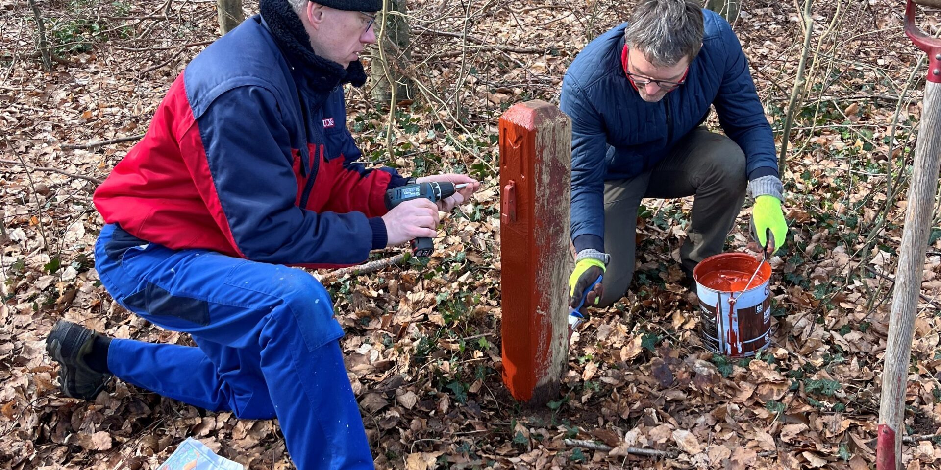 Arbejdsdag Findveji 2024 tørning mølle 1